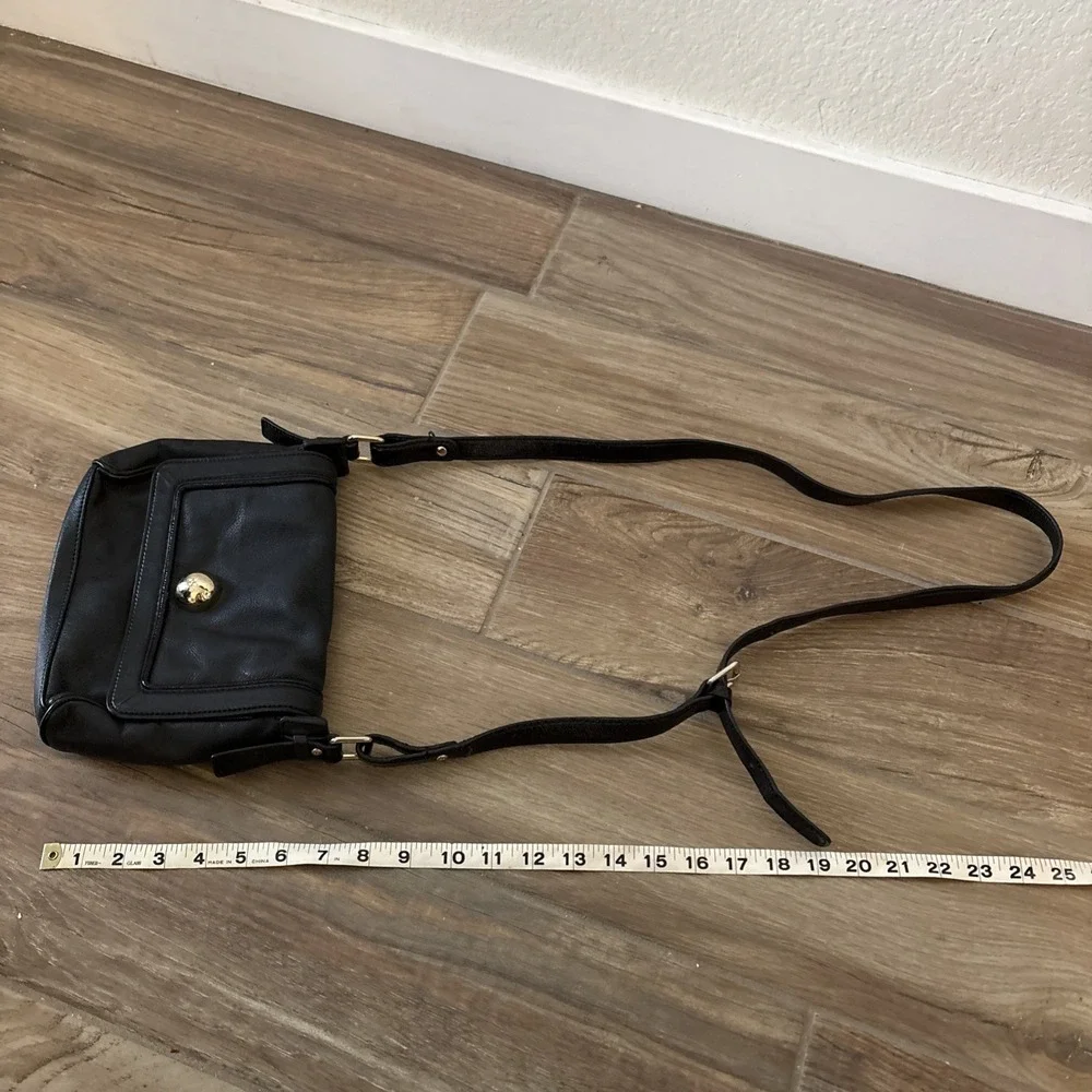 Kate Spade Black Leather Crossbody‎ Women's Bag roland park bag